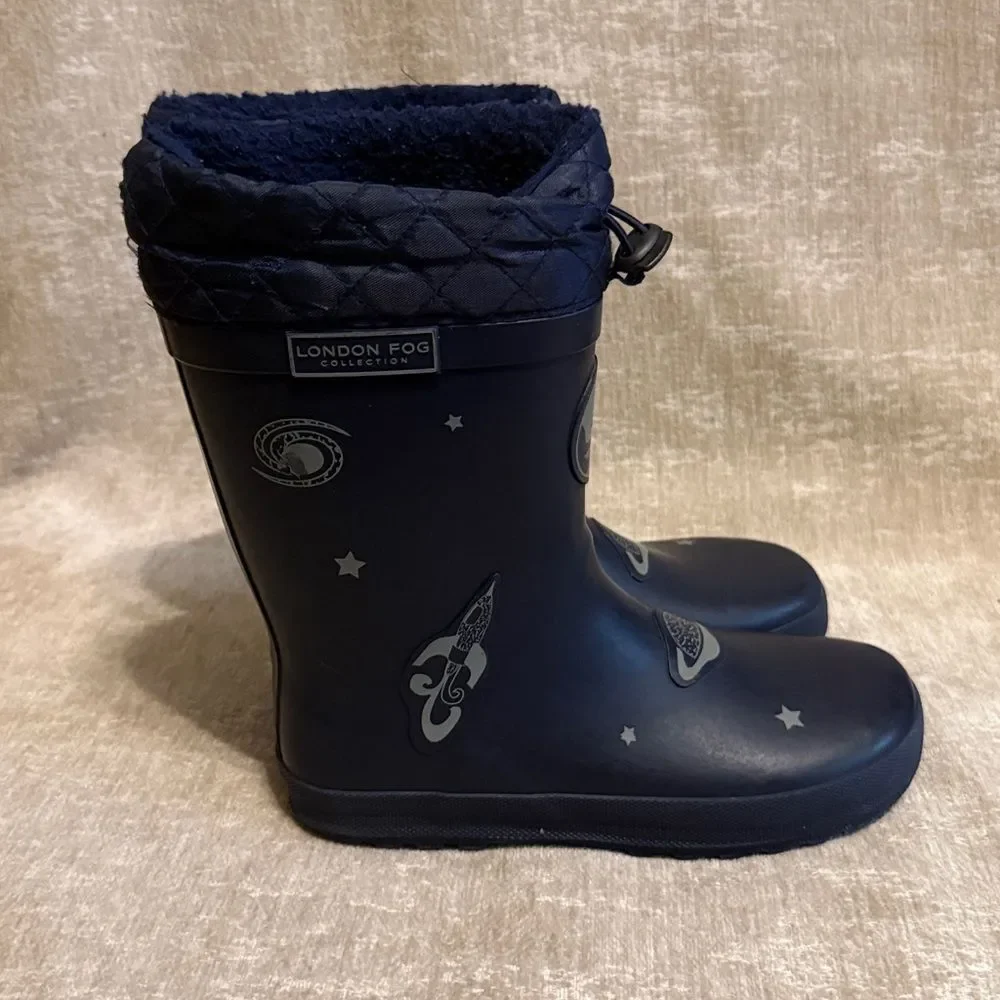 London Fog Toby boys' insulated waterproof snow boots